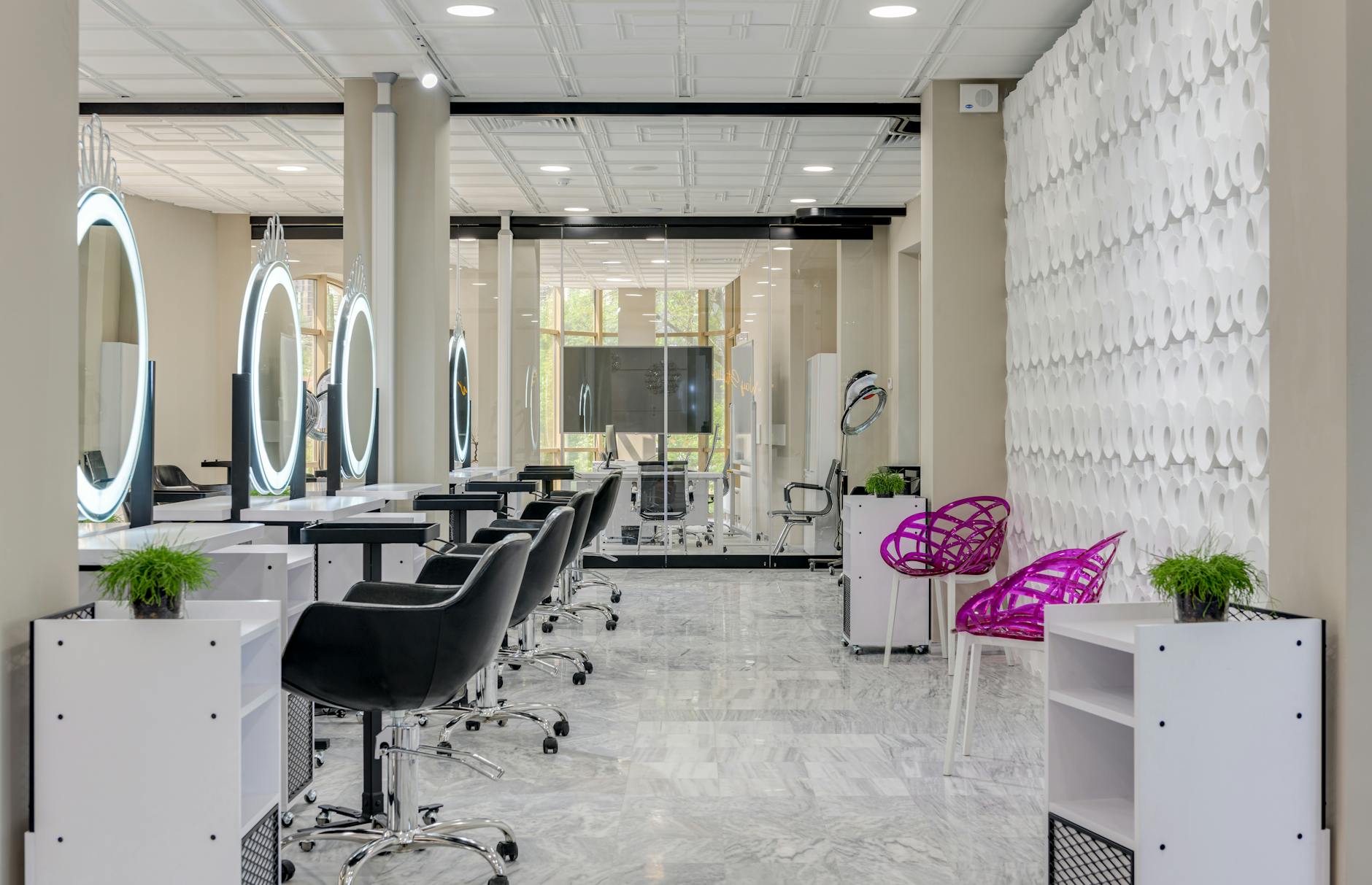 Eleganter Saloninnenraum