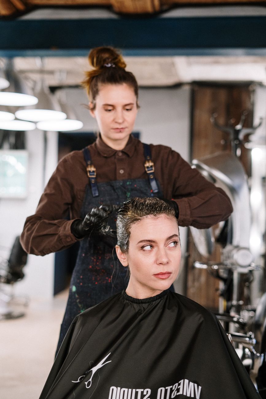 Professionelles Haarstyling